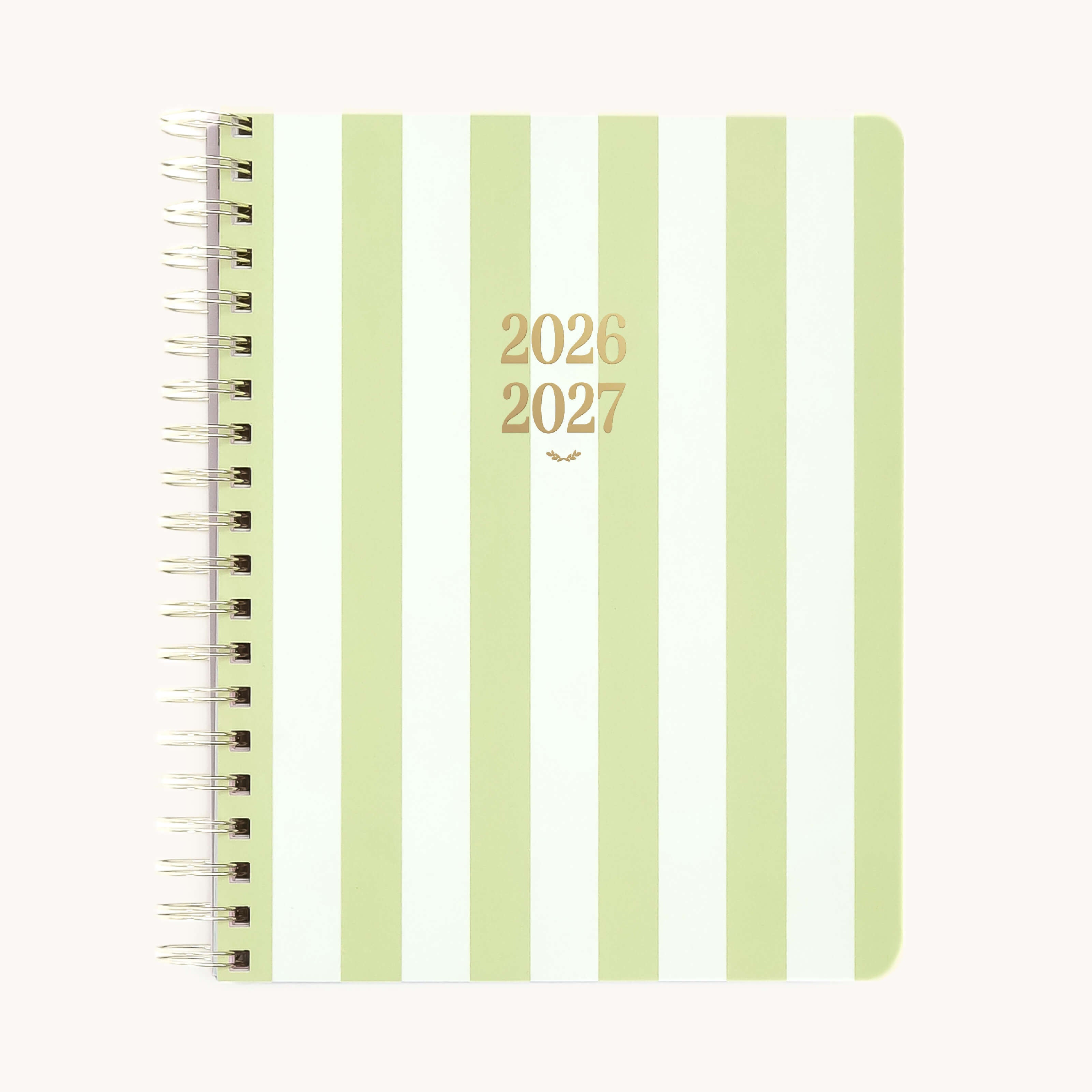Club Stripe large softcover weekly planner with bright striped cover and flexible design for everyday organization