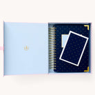 2025 Calendar Year Daily Simplified Planner by Emily Ley in the Dainty Dot cover design, placed inside a blush keepsake box with gold foil detailing. Includes a matching art print for added inspiration. Perfect for organization, time management, and productivity.