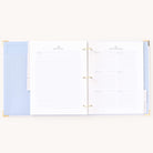 Pages dedicated to planning reception music and seating arrangements in the Simplified Wedding Planner.