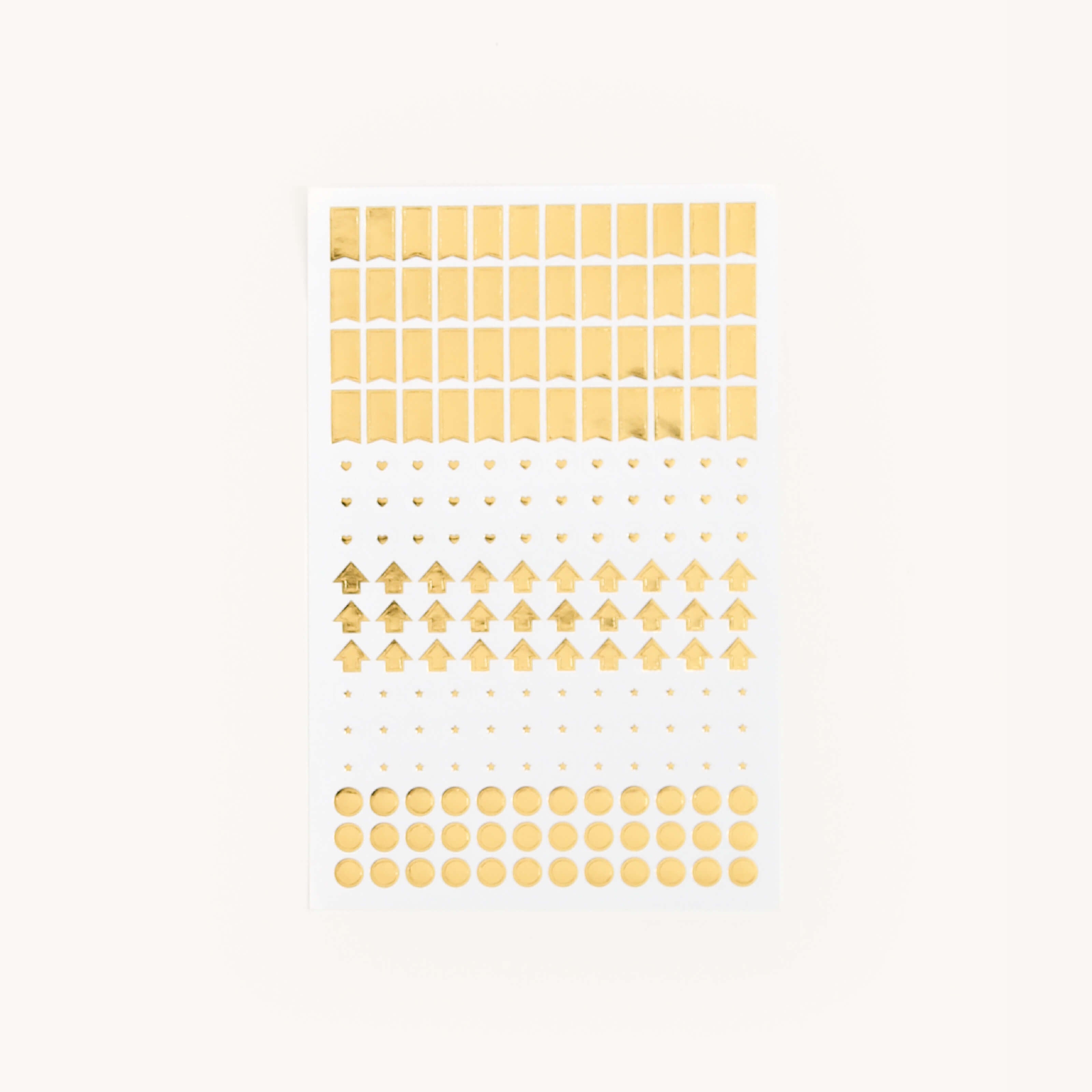 Simplified by Emily Ley | Gold Foil Icon Sticker Set