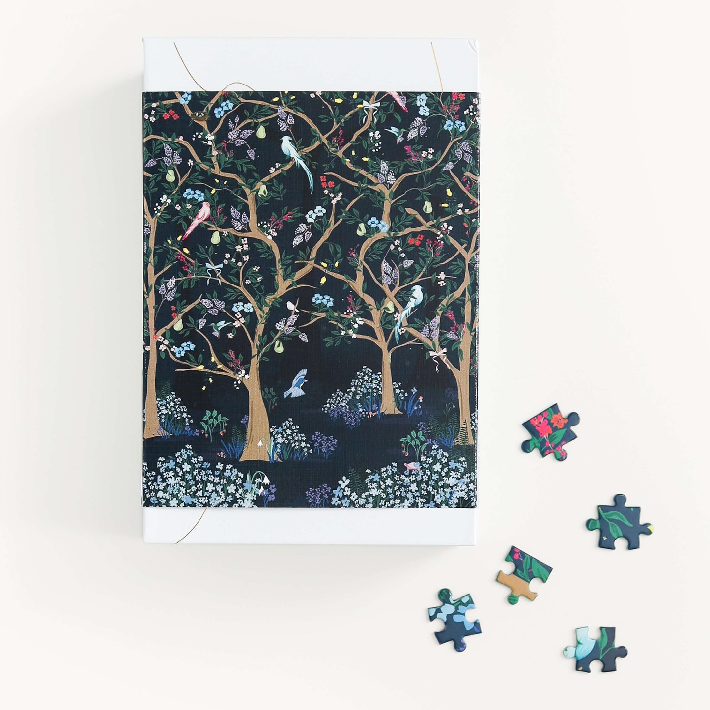 Midnight Chinoiserie Jiggy Puzzle Packaging