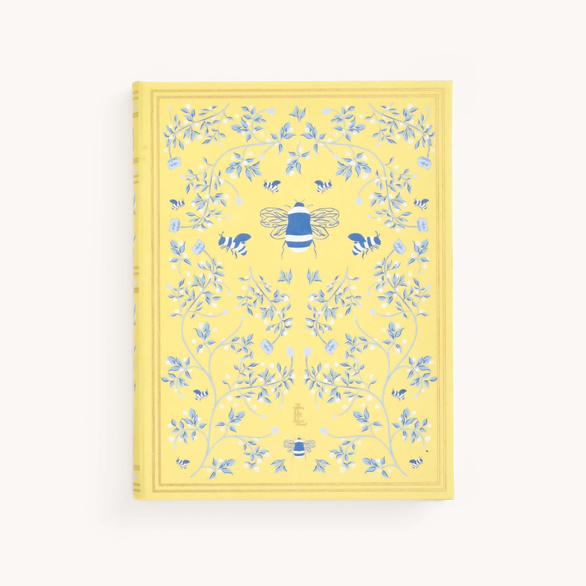 YELLOW LINEN JOURNAL FRONT COVER
