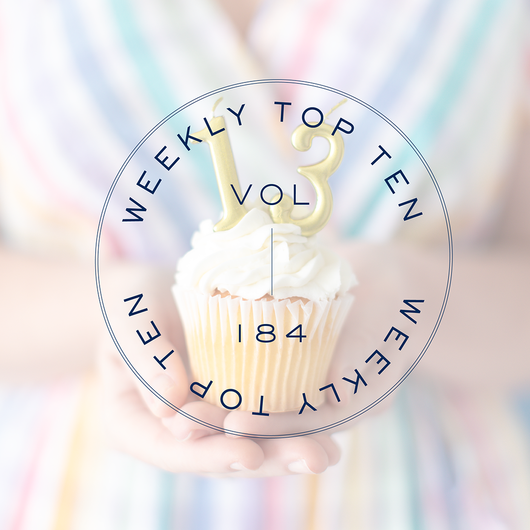 Weekly Top Ten: Vol. 184