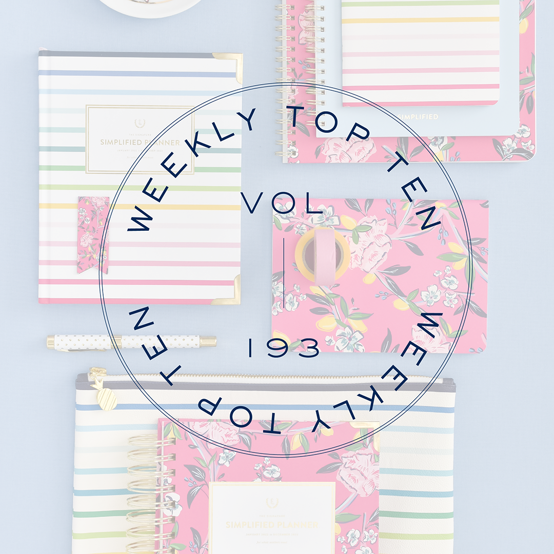 Weekly Top Ten: Vol. 193