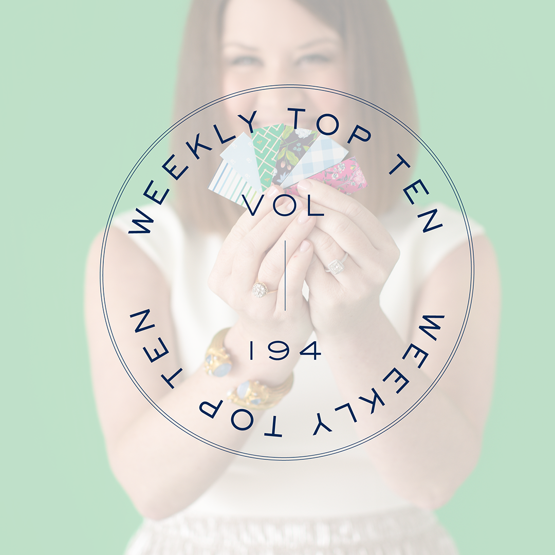 Weekly Top Ten: Vol. 194