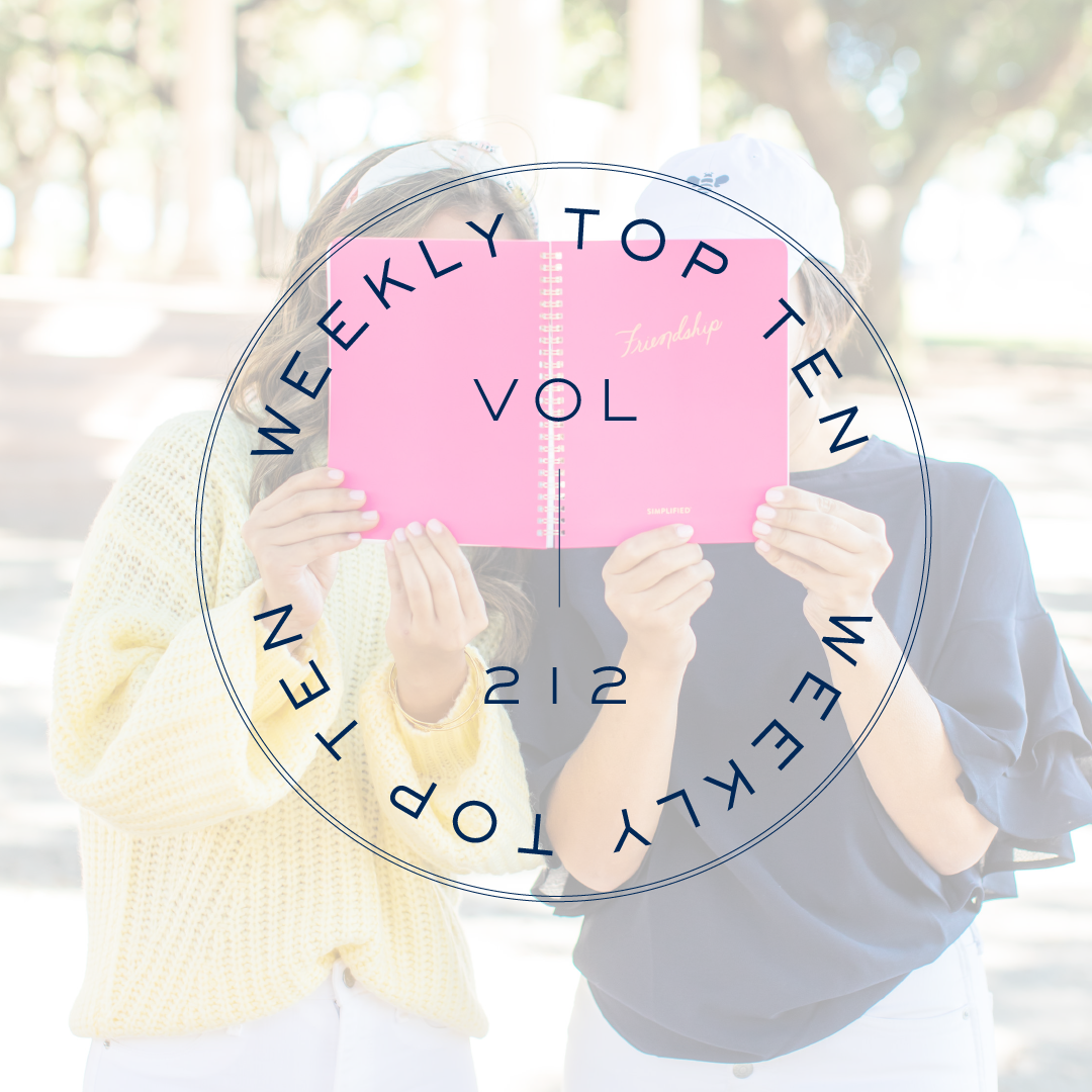 Weekly Top Ten: Vol. 212