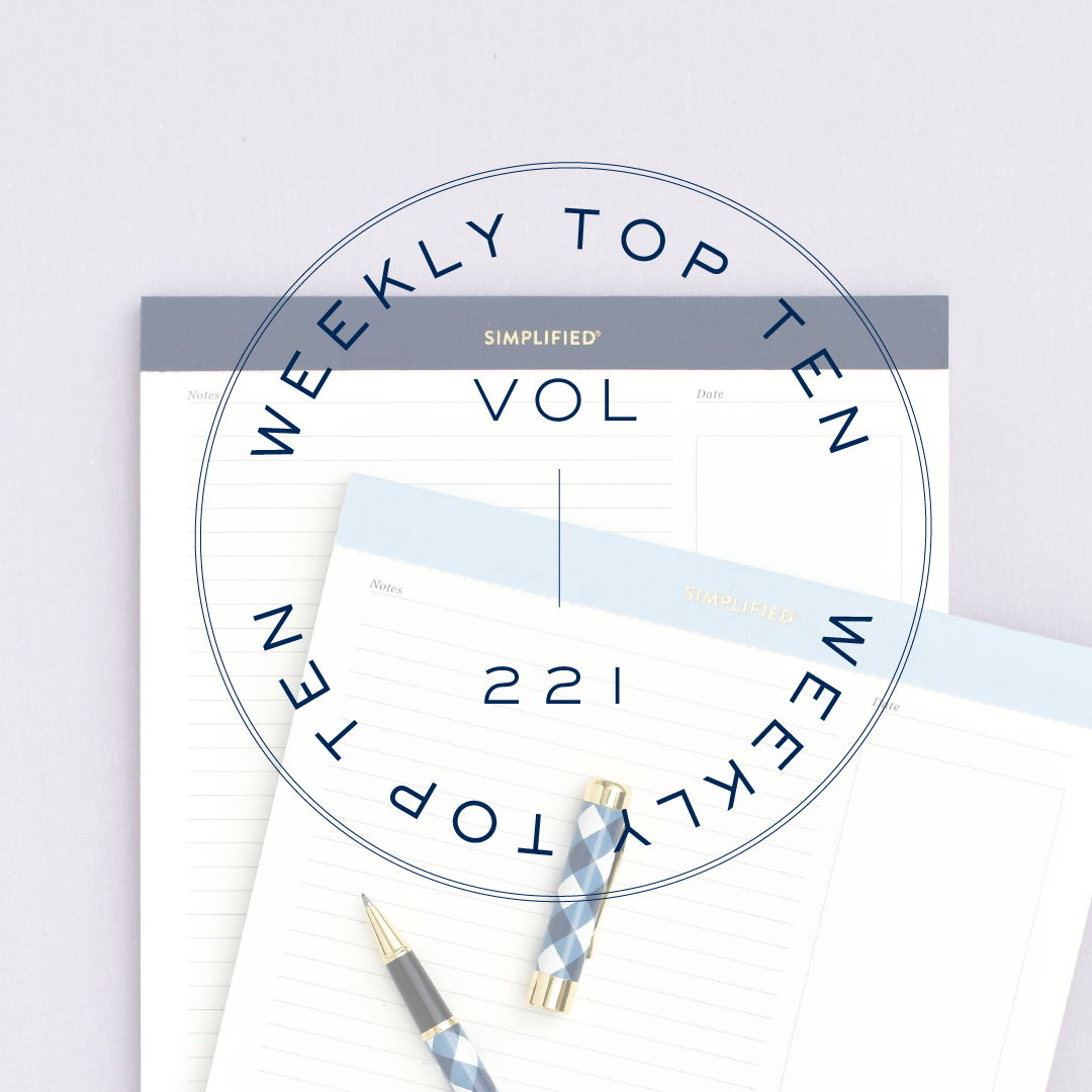 Weekly Top Ten: Vol. 221