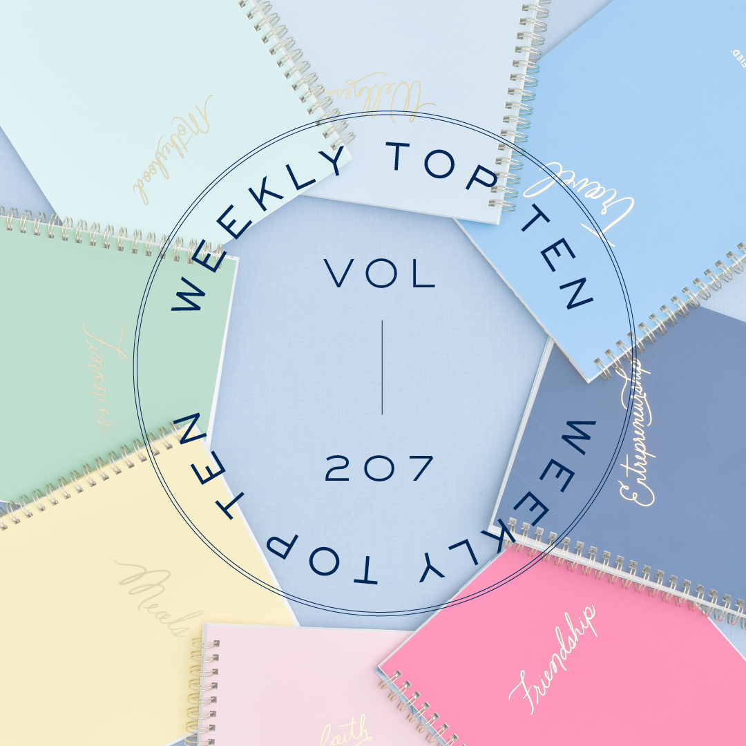 Weekly Top Ten: Vol. 207