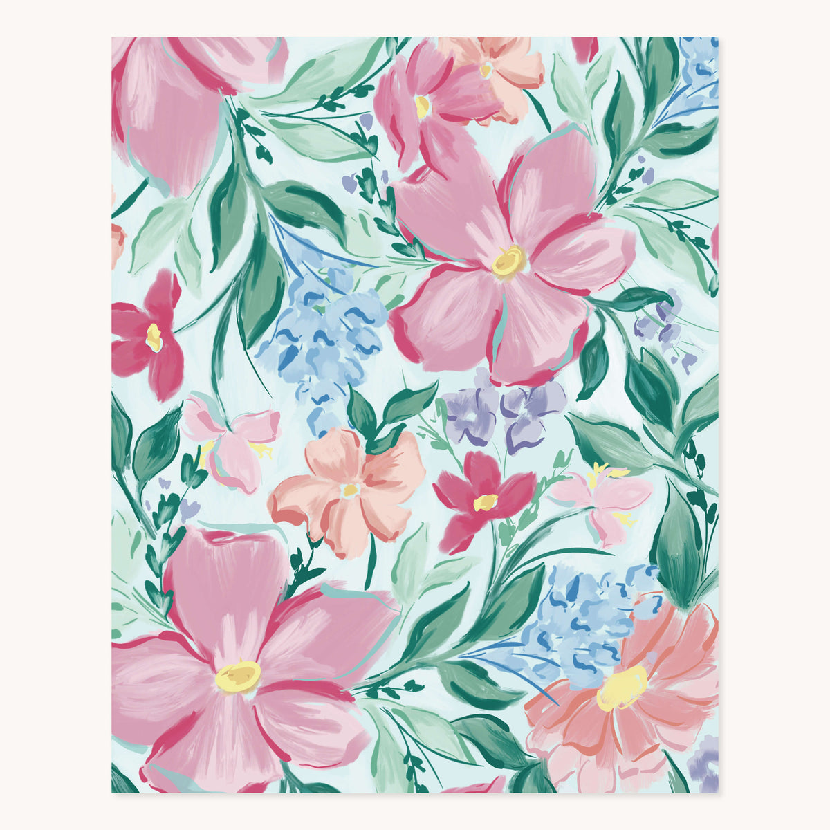 Blush Magnolia Jiggy Puzzle Simplified