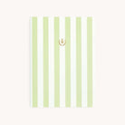 Club Stripe mid size notebook compact size for everyday notes, lists, and on-the-go organization
