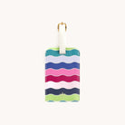 Rainbow Row colorful striped luggage tag travel accessory by Simplified by Emily Ley
