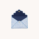 Open misty meadow leatherette mini wallet with compact card holder design by Simplified by Emily Ley
