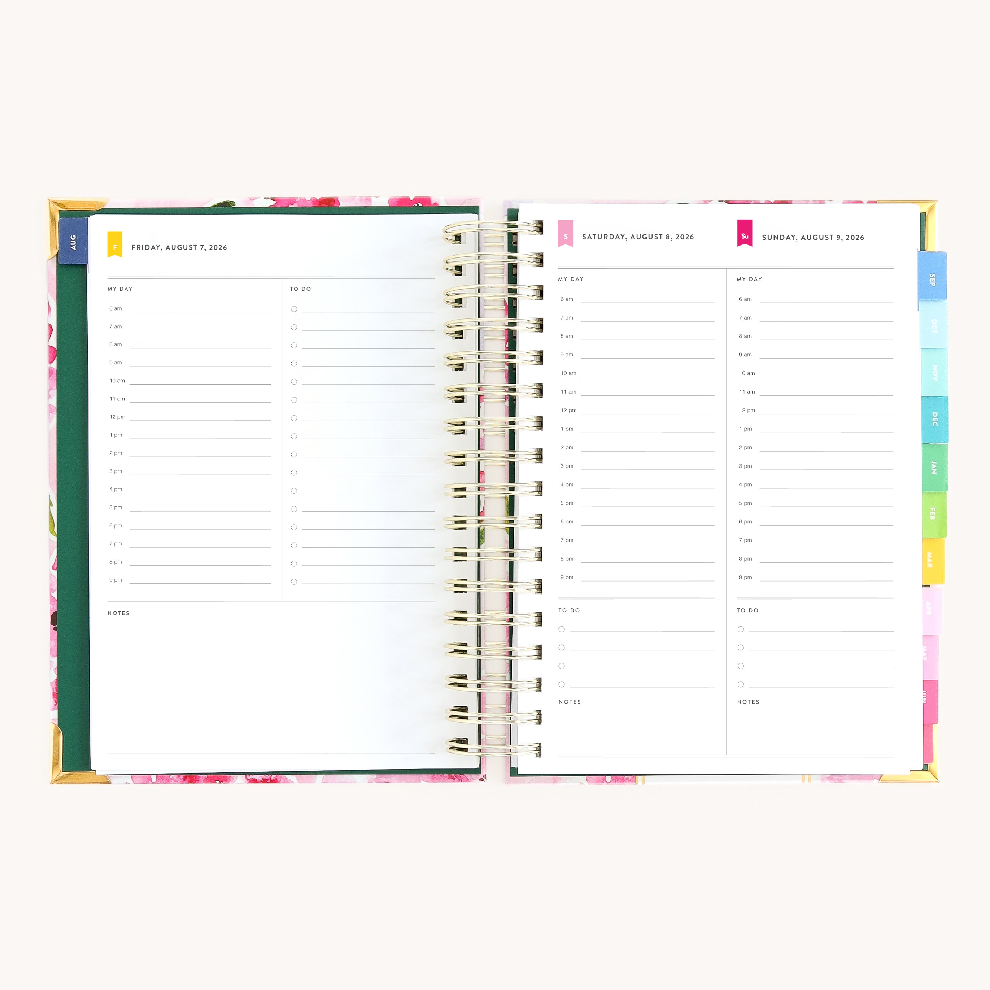Simplified by Emily Ley daily planner interior with hourly schedule, to-do lists, and clean layout for organized, intentional planning