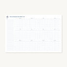 The Simplified 2026 Wall Calendar - Printable features a minimalist design with monthly grids in rows on a white background, a notes section on the left, and is ideal as a printable or digital download for your home or office.