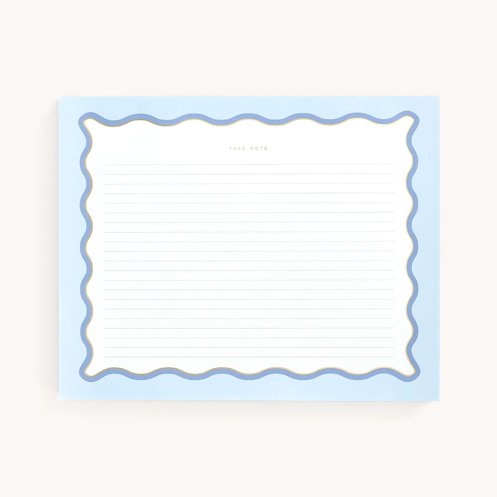 Notepad, Scallop Lined Simplified® by Emily Ley