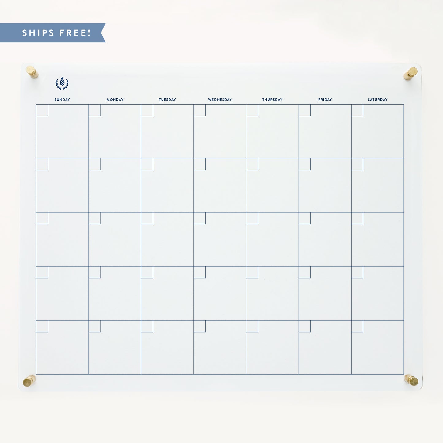 Acrylic Wall Calendar, Simplified Simplified® by Emily Ley