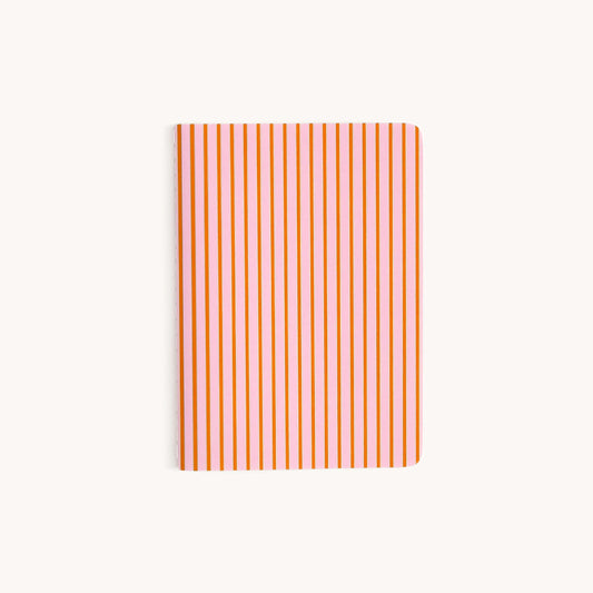 Cabana Pinstripe Mini Notebook Cover