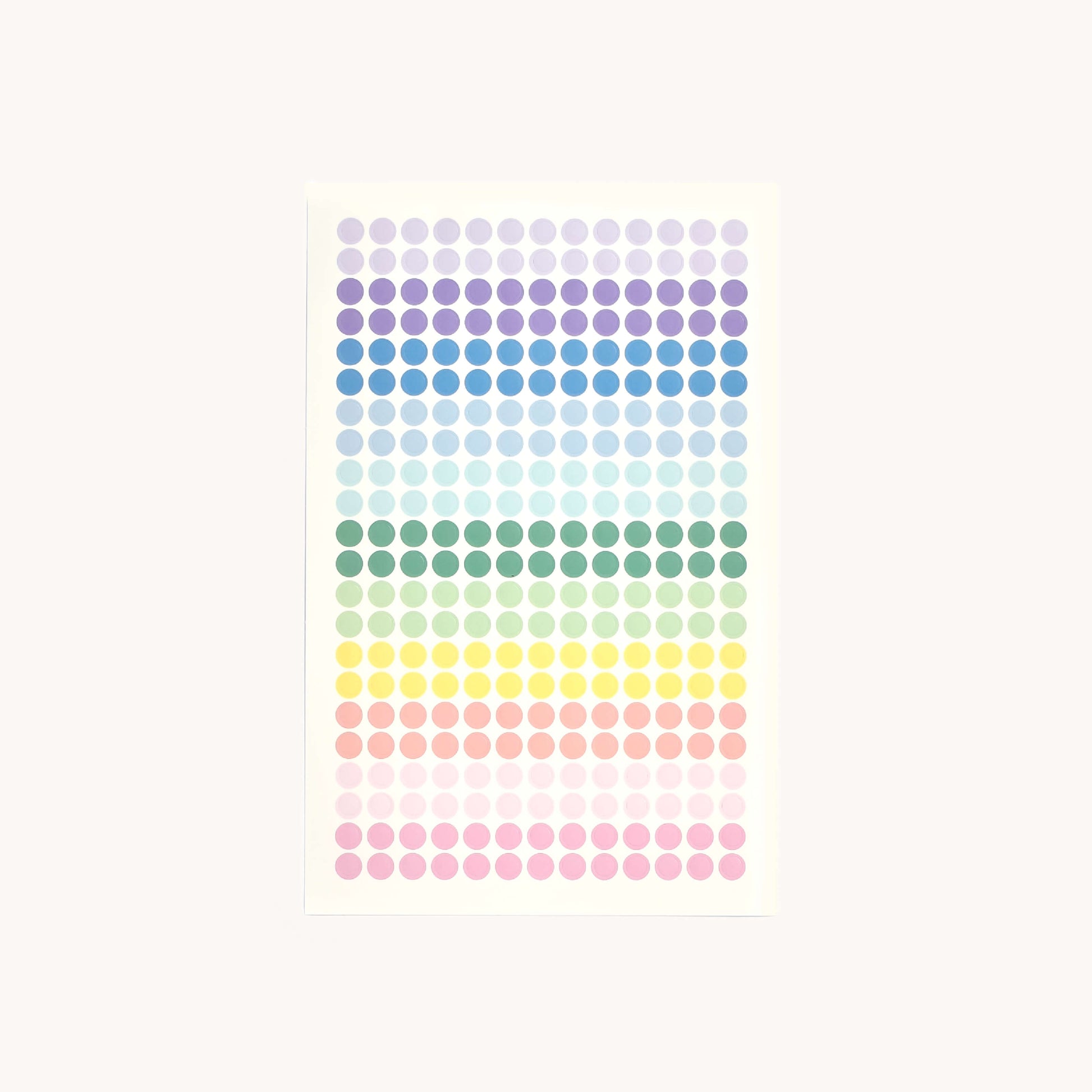 Pastel Color-Coding Sticker Set