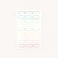 LABEL STICKER SET
