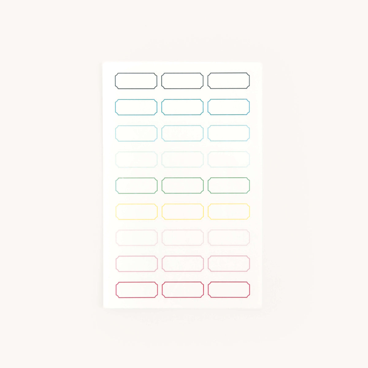 Sticker Label Simpel Sticker Set - Labels – Simplified