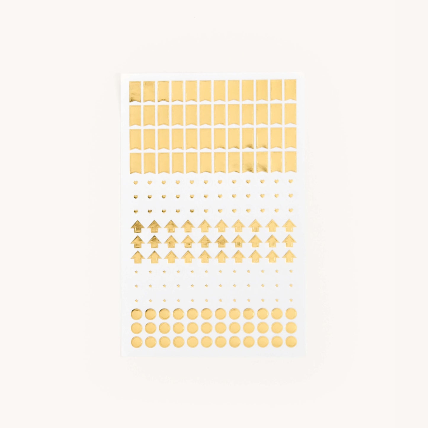 GOLD FOIL STICKER SET