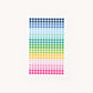 New Happy Stripe Color-Coding Sticker Set