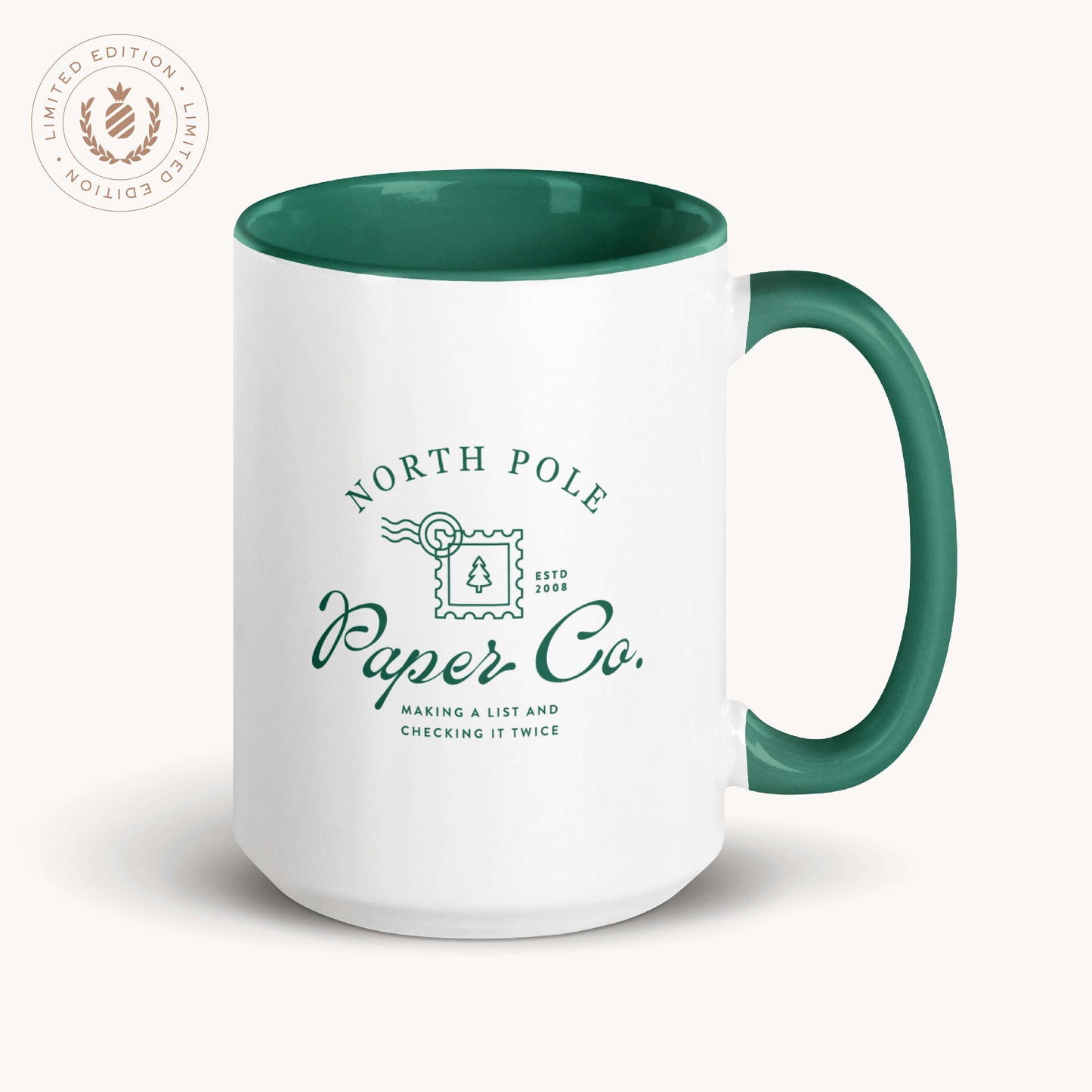 Mug, North Pole Paper Co