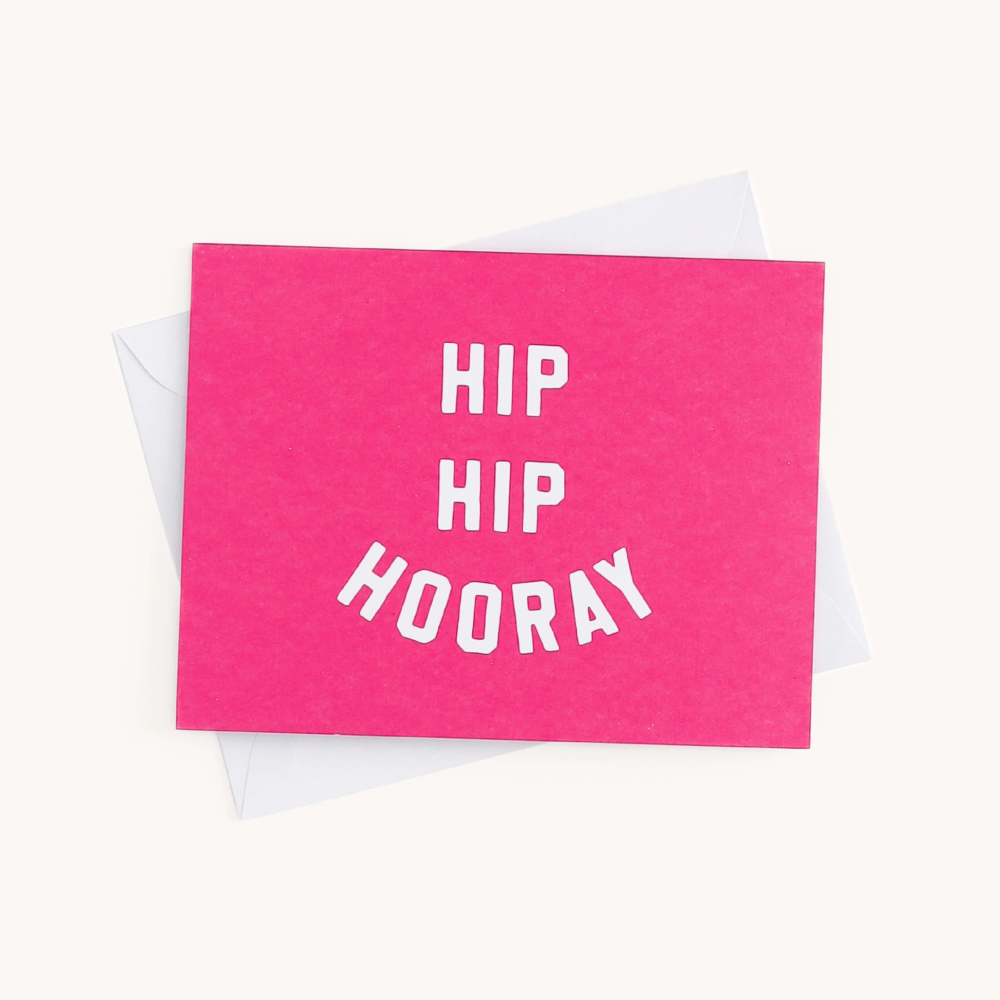 HIP HIP HOORAY CARD