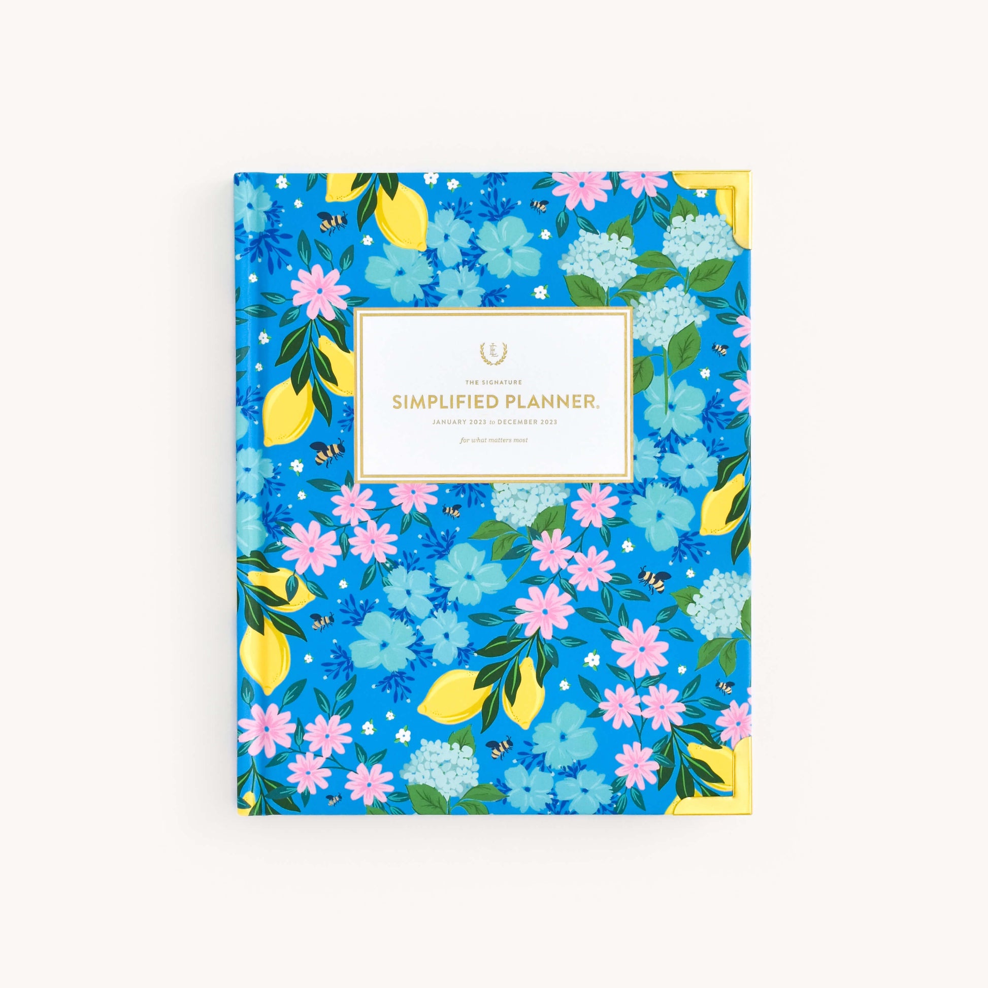BEES IN BLOOM WEEKLY PLANNER COVER