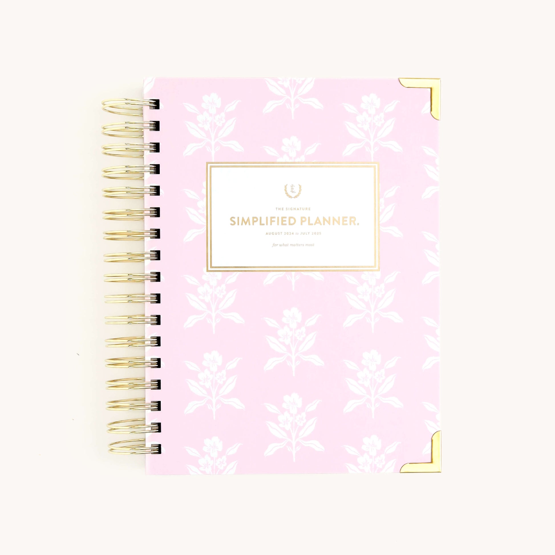Blush Block Daily Planner Cover
