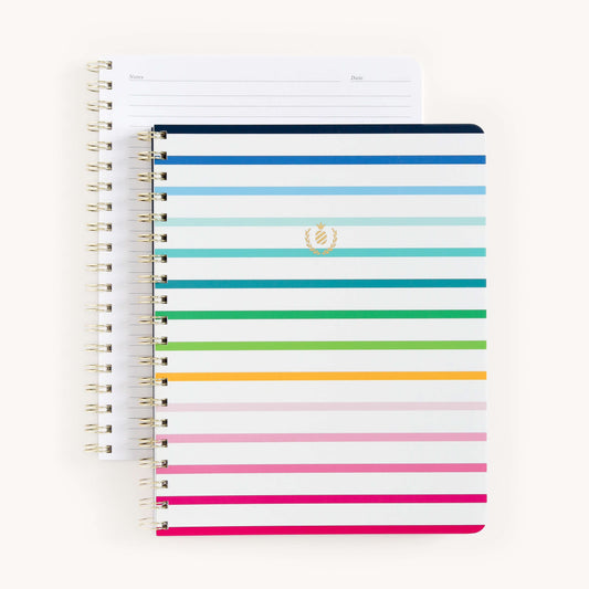 Happy Stripe Notebook