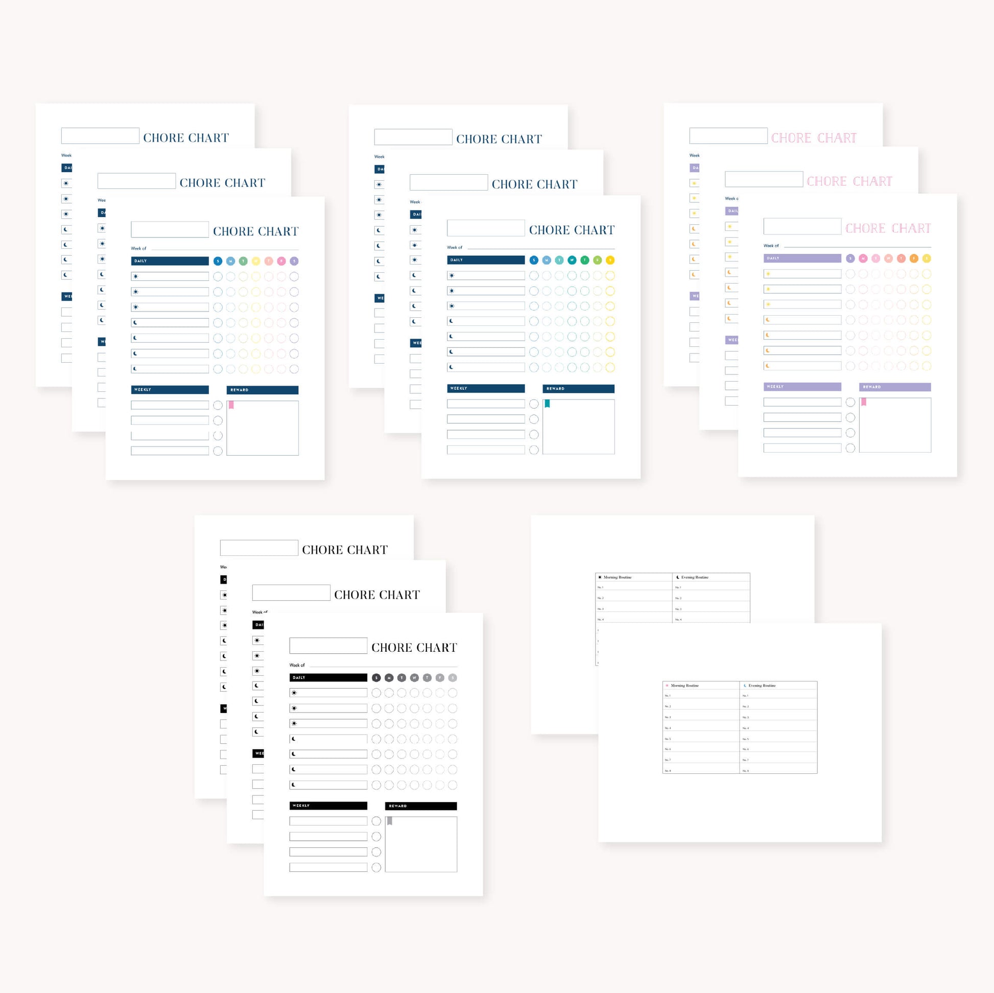 Printable Pack, Chore Chart & Routine Chart – Simplified® by Emily Ley