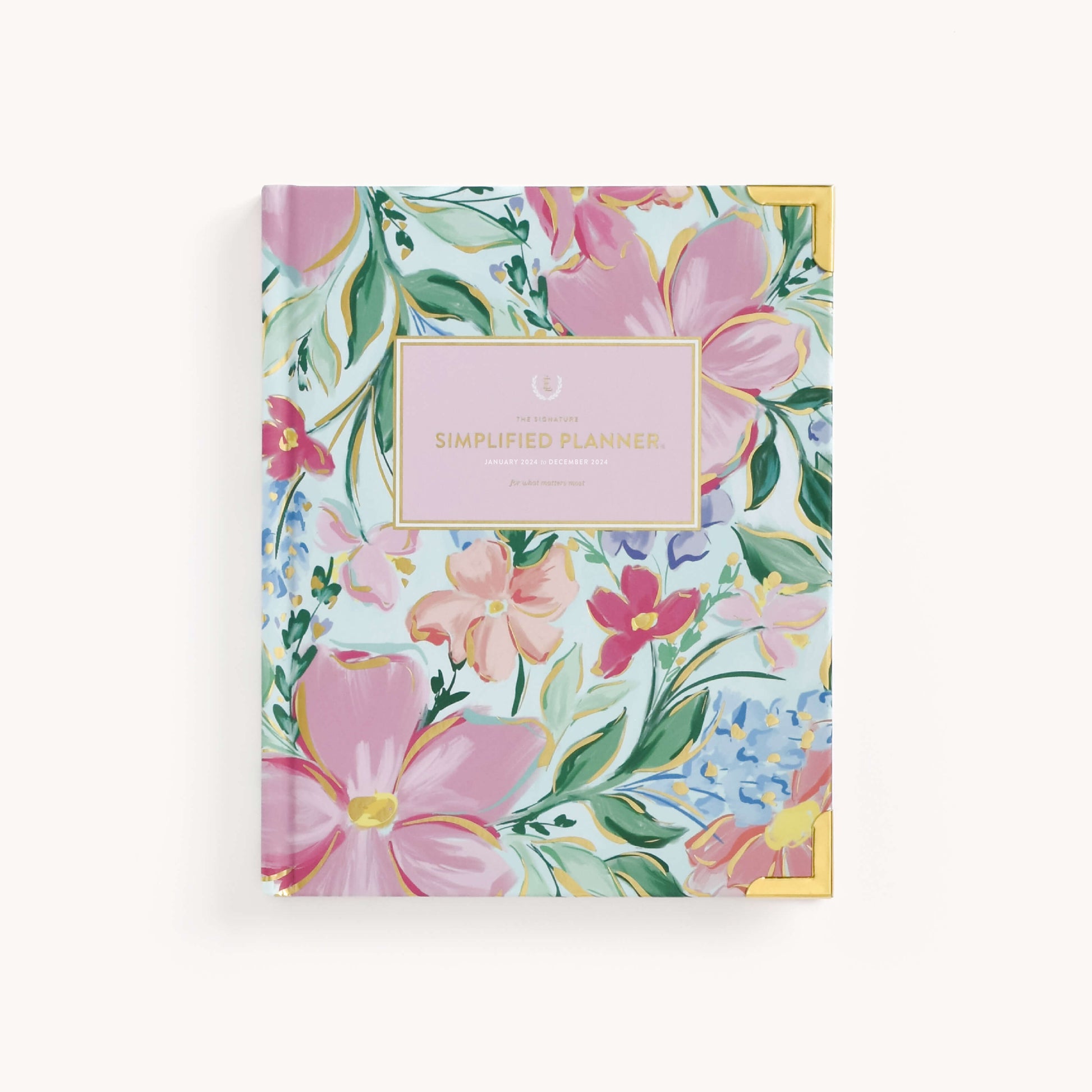 BLUSH MAGNOLIAS WEEKLY PLANNER COVER