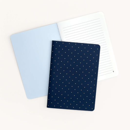 Dainty Dot Mini Notebook Inside Cover & Pages