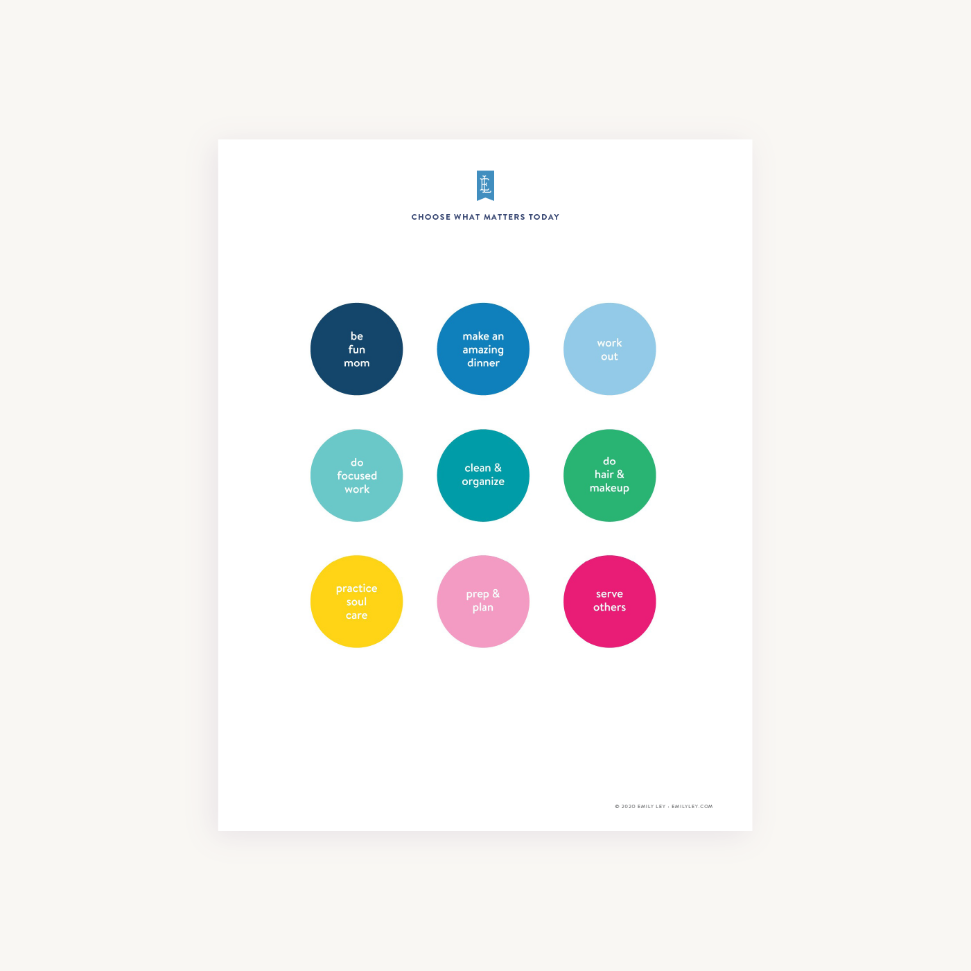 Free Printable Library Page 2 Simplified® by Emily Ley