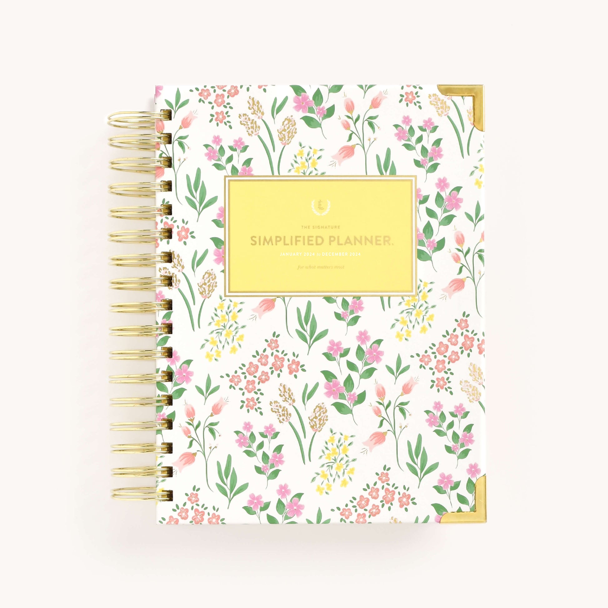 2024 Daily, Simplified Planner, Golden Hour