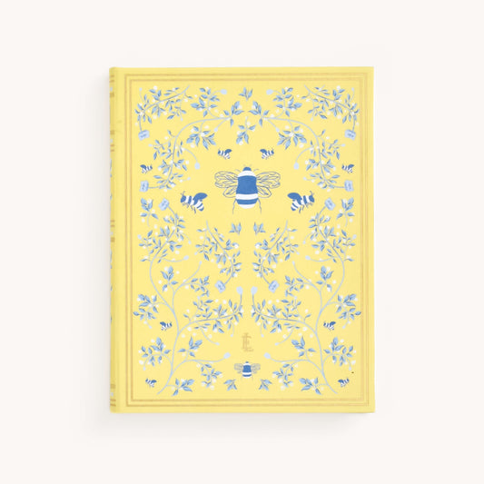 YELLOW LINEN JOURNAL FRONT COVER