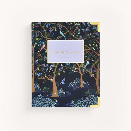MIDNIGHT CHINOISERIE WEEKLY PLANNER COVER