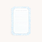 Misty Meadow Lined Notepad with Lists are My Love Language title