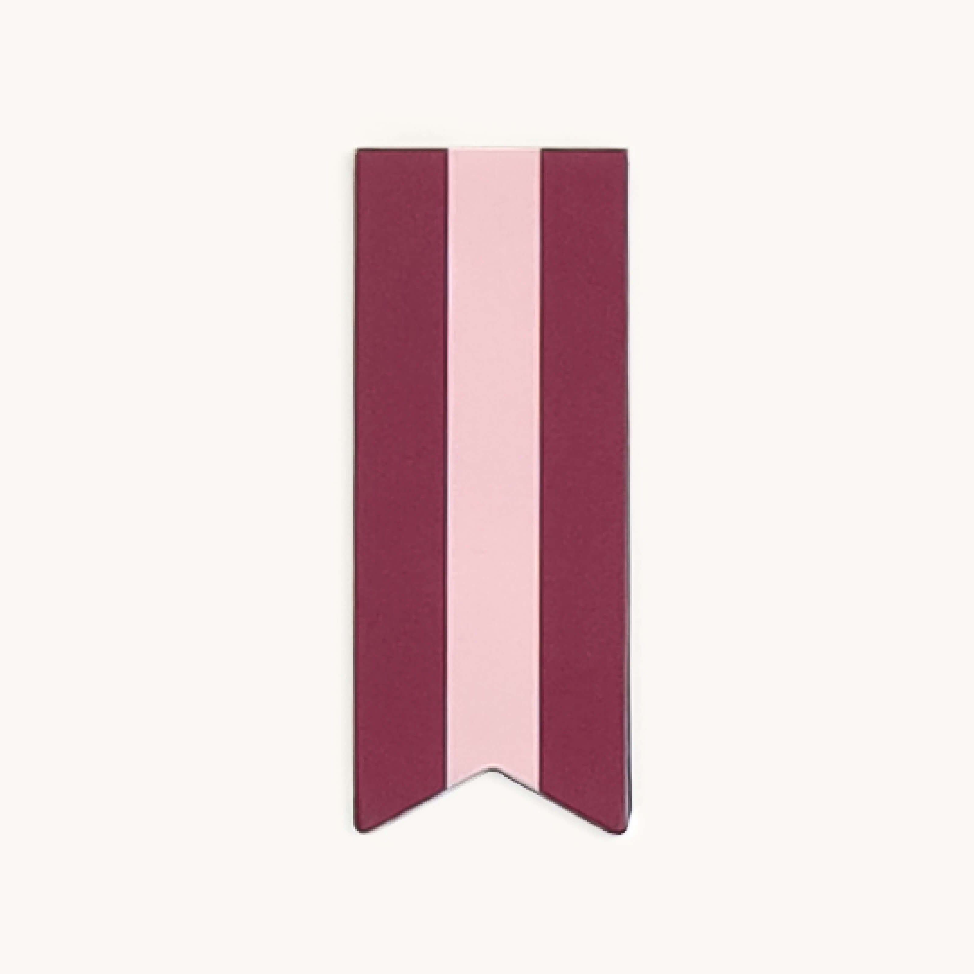 Berry Stripe magnetic page marker with flag-shaped design for marking planner pages, bookmarks, and staying organized