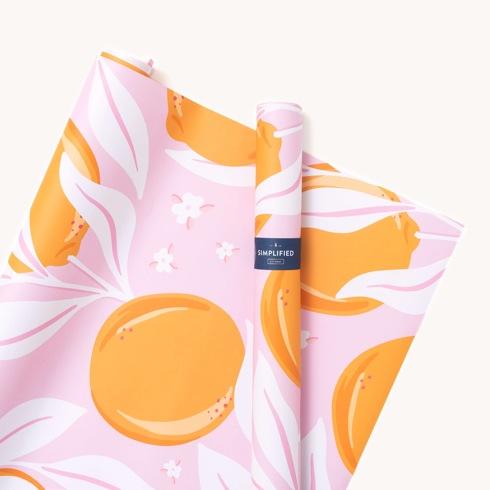 Blush Oranges Gift Wrap Sheets