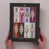 Nutcrackers 500-Piece Jigsaw Puzzle box held in two hands, video