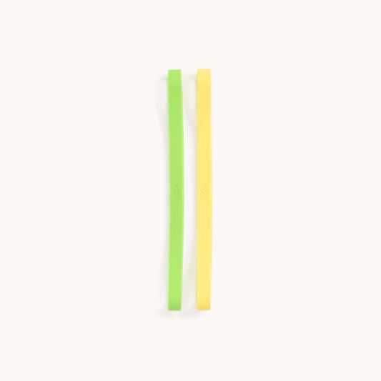 CHARTREUSE & YELLOW STRETCHY BANDS