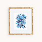 Blue Blooms Art Print