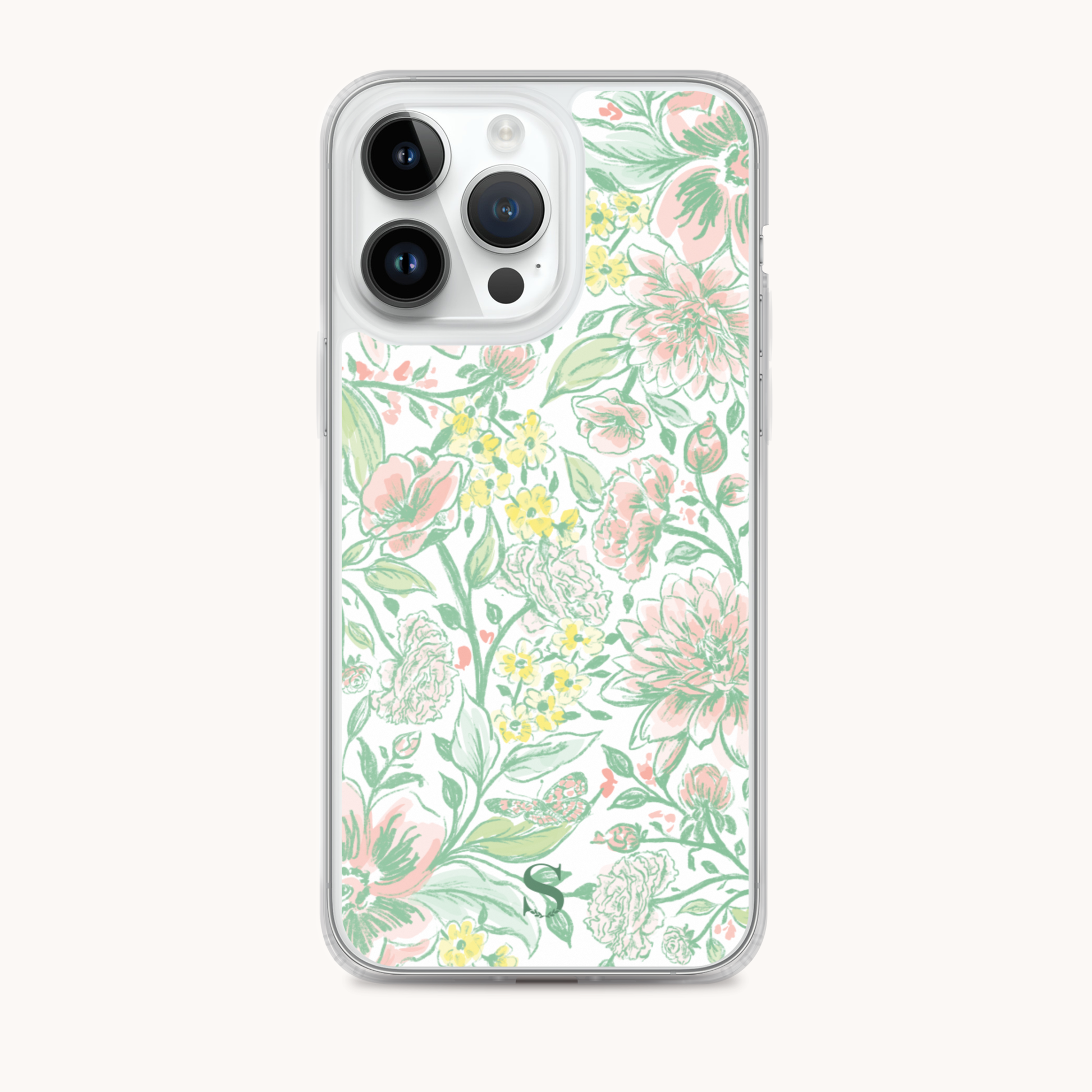 BUTTERFLY GARDEN IPHONE CASE