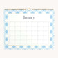 2023-2024 Horizontal Wall Calendar