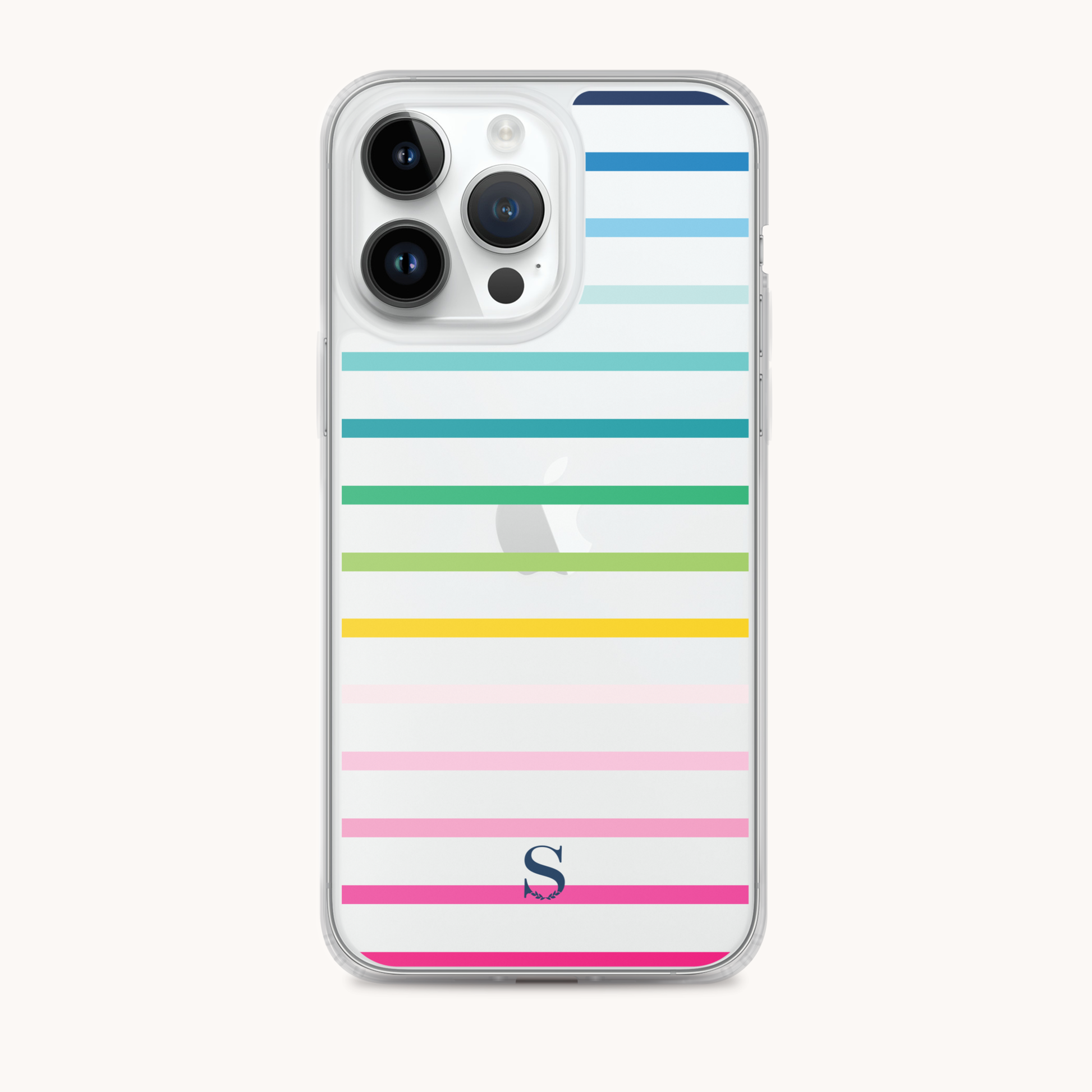 Happy Stripe iPhone Case