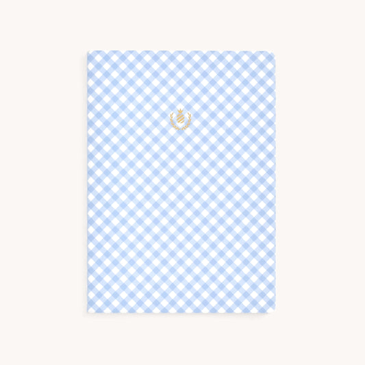 Mid-Size Notebook, Carolina Gingham