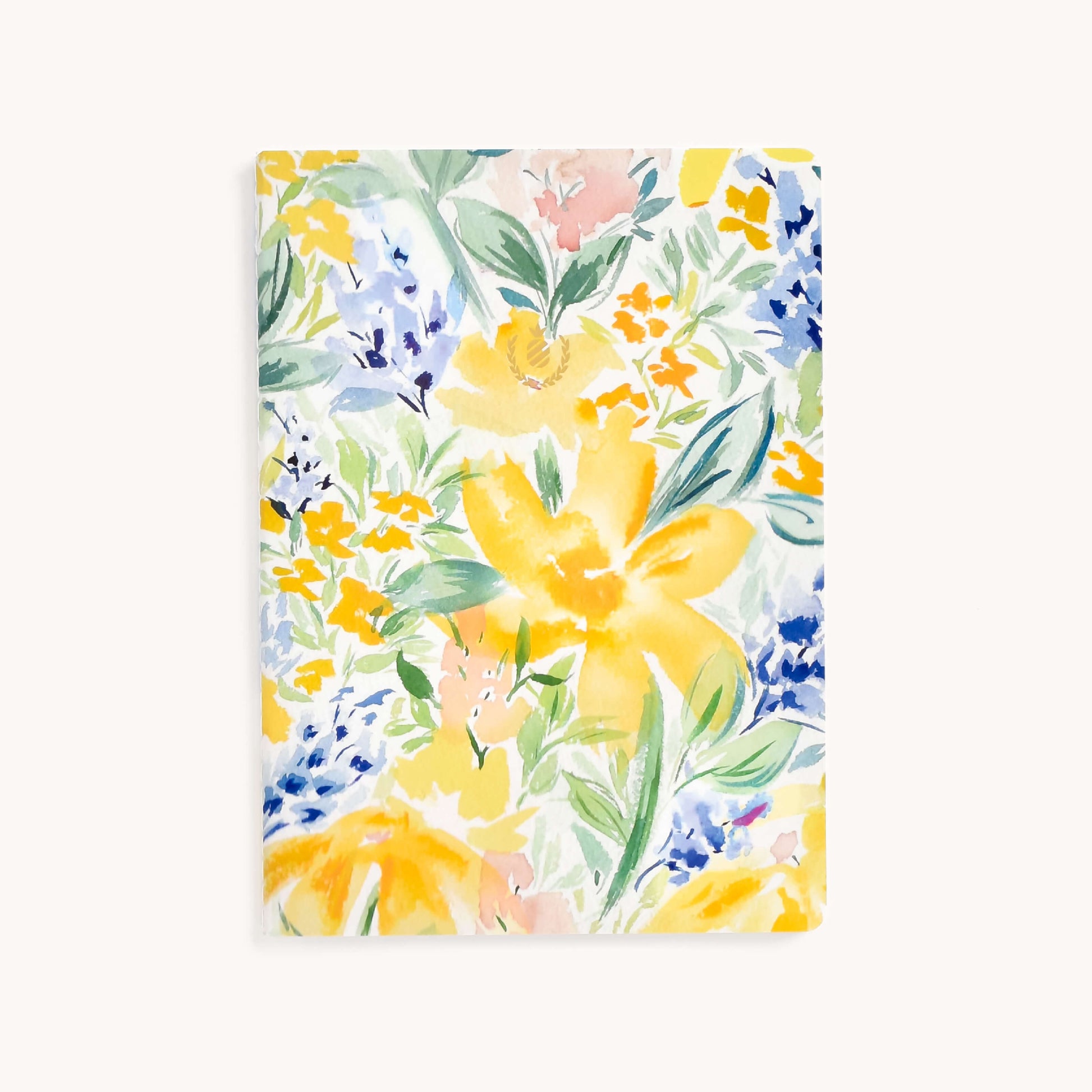 WATERCOLOR WILDFLOWERS MID-SIZE NOTEBOOK COVER