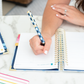 Navy Gingham Pen